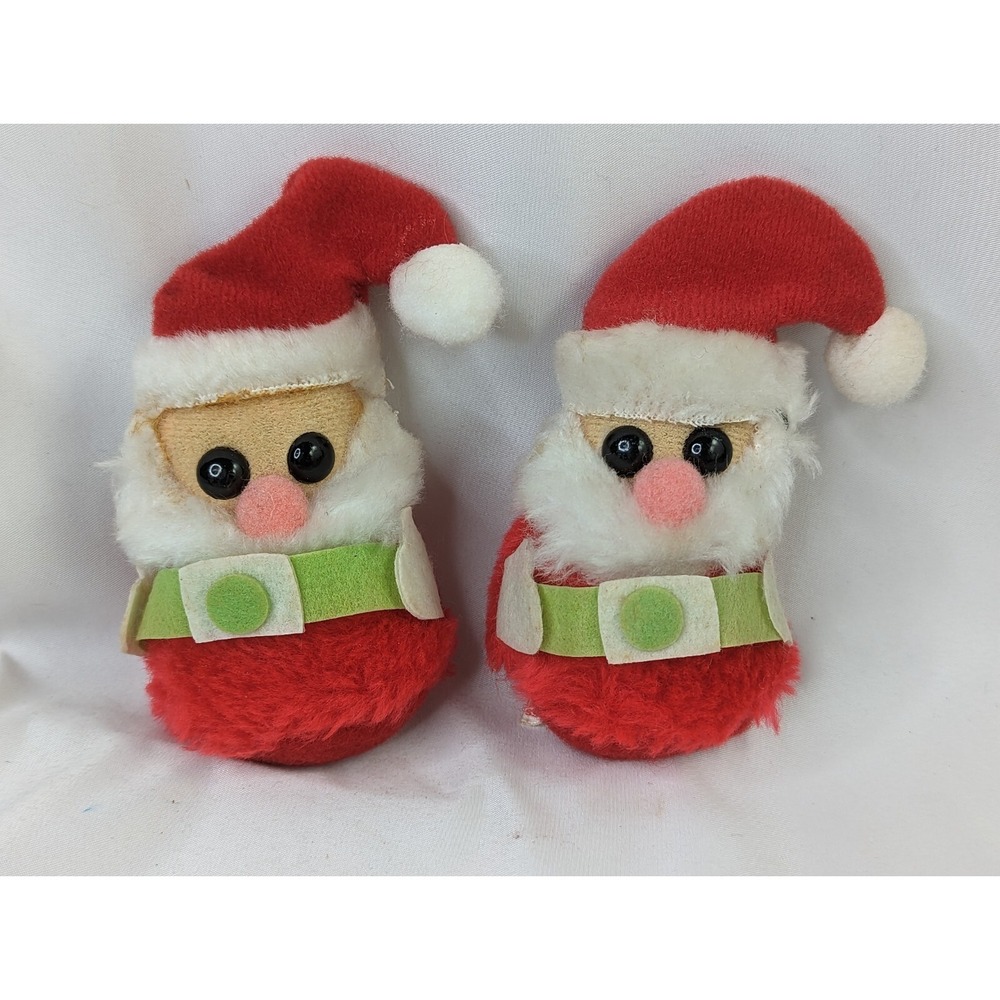 Russ Santa Claus Bean Plush 4 Inch 1978 Stuffed Animal Toy